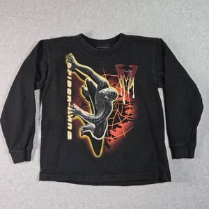 Spiderman 3 Y2K T Shirt Long Sleeve Kids Medium 2007 Promo Movie